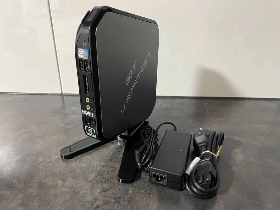 Acer Veriton N282G Mini - Intel-Atom, 4GB RAM, 128GB SSD, WLAN, Nvidia, Win10Pro - Bild 2 von 4