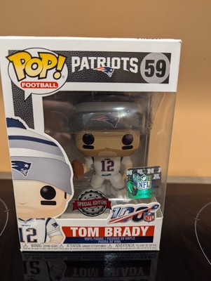 Funko Pop! Tom Brady New England Patriots graue Bommelmütze 