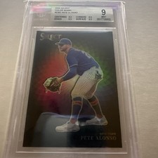 2022 Select Color Wheel Pete Alonso Polar Bear SSP Case Hit BGS 9 Mint