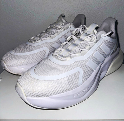 adidas AlphaBounce+ Herren Laufschuhe Sneaker Weiß Mesh EU 43 1/3 HP6143