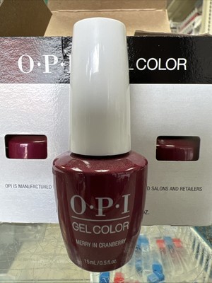 OPI GELCOLOR MERRY IN CRANBERRY (HP M07)