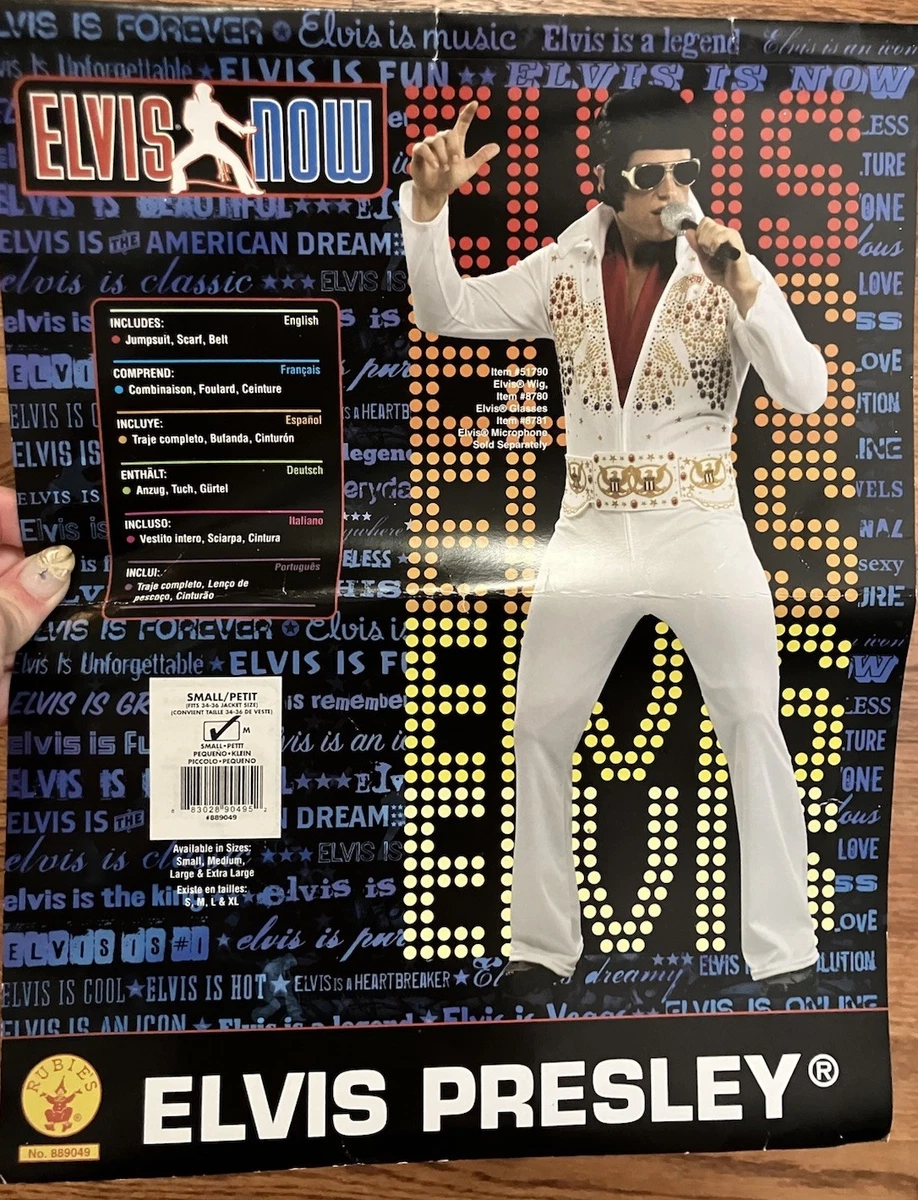 Elvis Presley Jumpsuit White Costumes for Men for sale | eBay