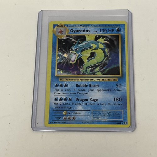 2016 Pokémon Gyarados Holo Rare Evolutions 34/108 NM