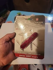 Victorinox Ruby Red Tinker Swiss Army Knife 12 Function New In Package