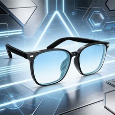 Bluetooth Smart Glasses Anti Blue Light for Work Audio