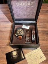 U-Boat U-42 Unicum Automatik Herrenuhr Lederb...