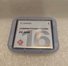 Canon 16MB FC-16M Compact Flash Digital Camera Memory Card With Case