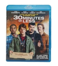 30 MINUTES OR LESS - Jesse Eisenberg Danny McBride Blu-ray  EUC LN 