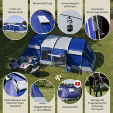 Skandika Tunnelzelt Montana 8