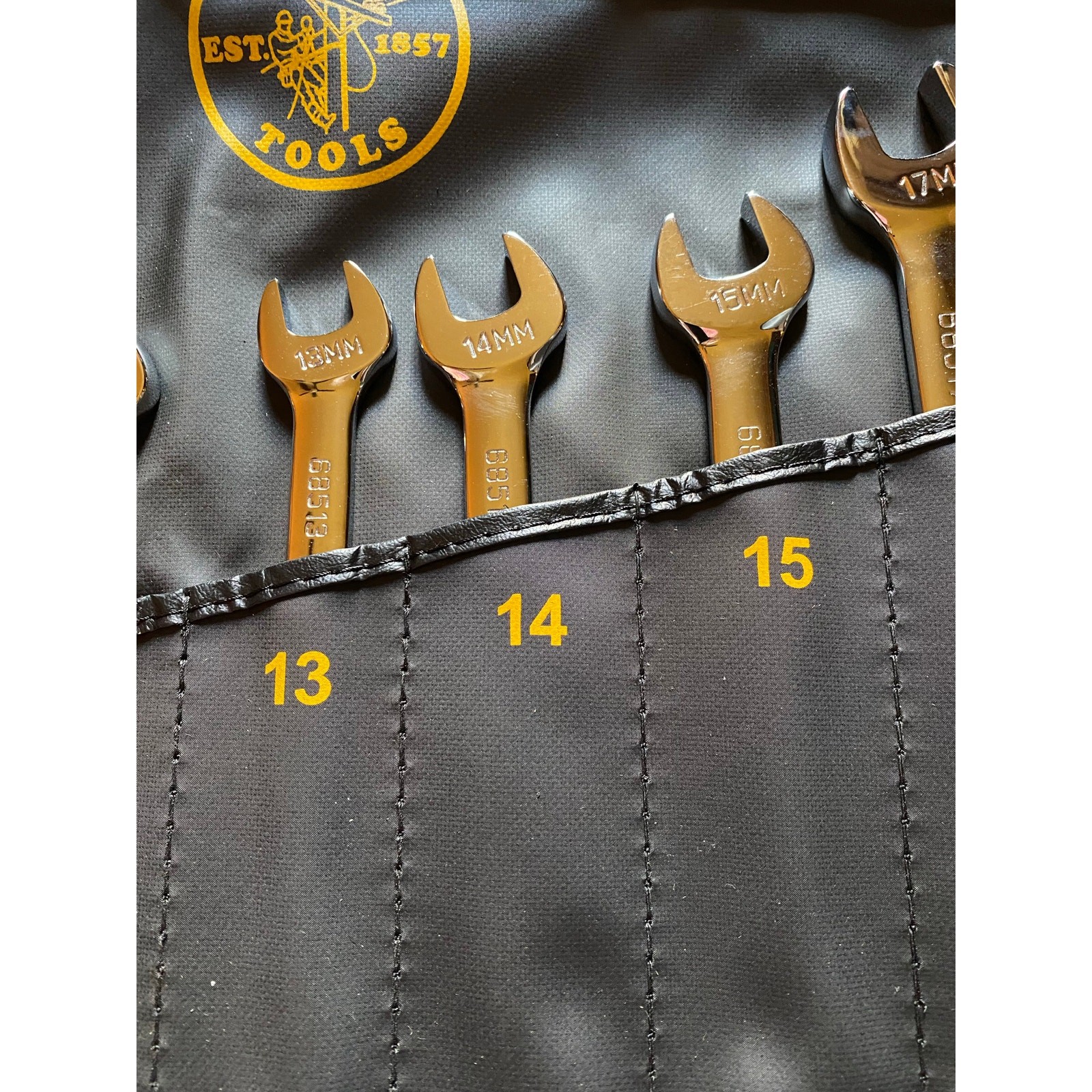 Klein Tools 68502 Metric Wrench Set NOS 7–19mm Complete – Great Christmas Gift