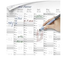 Jahresplaner Set 2026 Lumocolor, trocken und feucht abwischbar, DIN A1, Preis⬇️