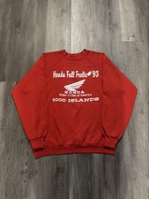 Vintage 90s Honda Riders club red 1993 Sweatshirt Racing Style men’s XL
