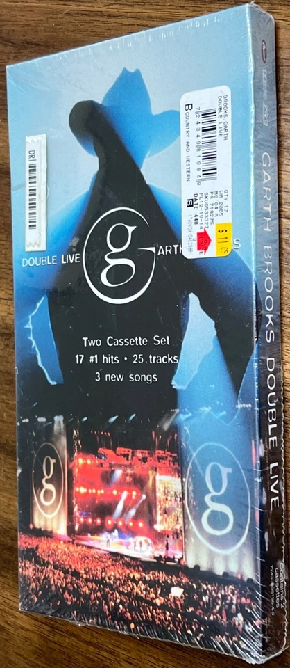 Double Live Garth Brooks (1998 Cassette 2 Tape Set Capitol Nashville) NEW SEALED - Image 2 of 4