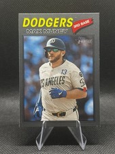 2026 Topps Heritage - Max Muncy #158 Dark Gray Border Los Angeles Dodgers