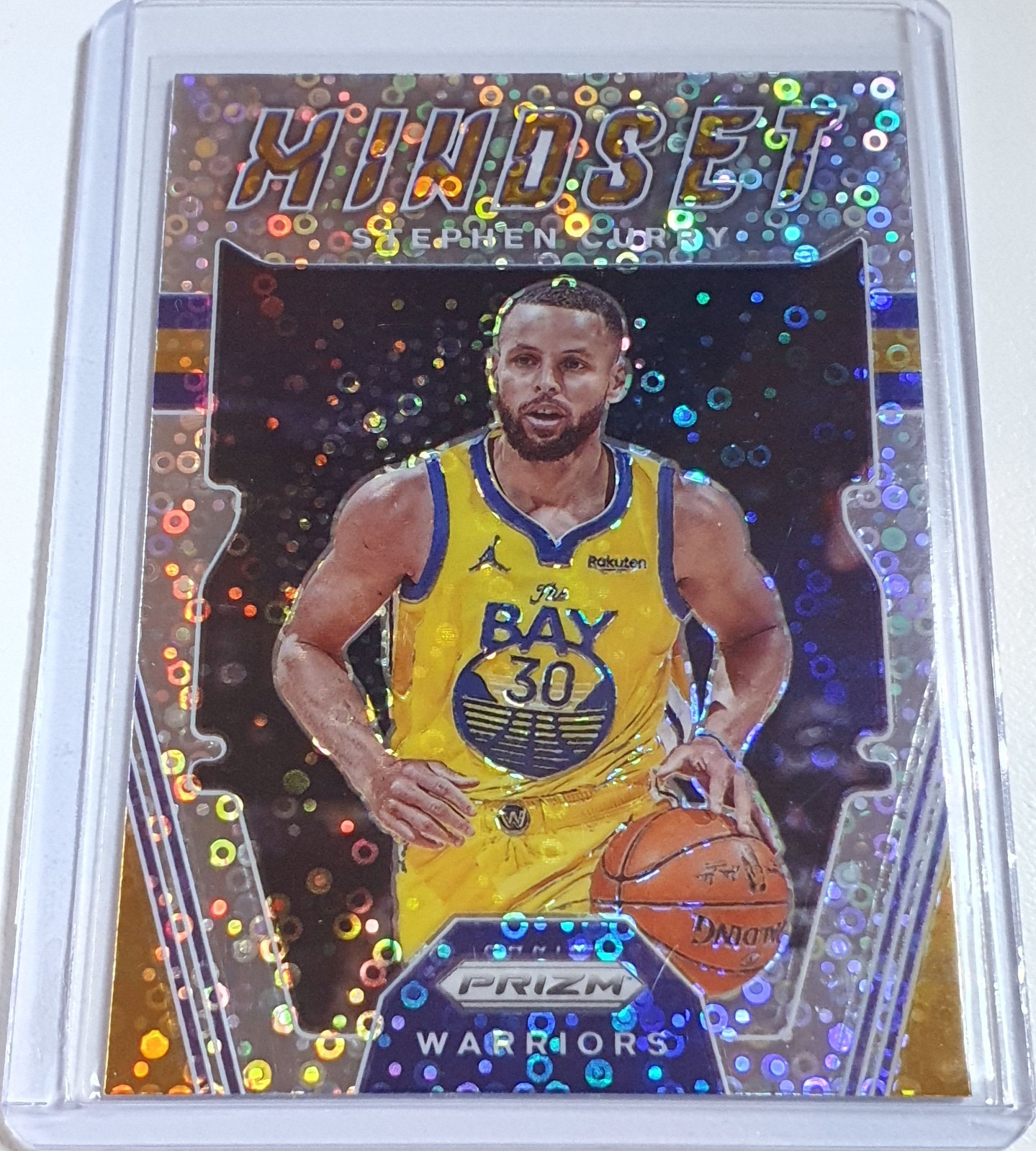 2021 Panini Prizm Stephen Curry #9 FAST BREAK Holo Mindset - Ready to Grade