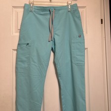 FIGS Yola Skinny Scrub Pants Healthcare STYLE TW2000R PO 1764 Fresh Aqua Size S