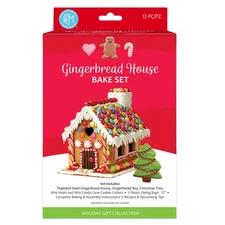 R&M International Gingerbread House 12 Piece Gift Set