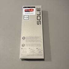 Sole Active Medium Insoles With Met Pad Customizable Orth Mens Sz 6 Womens Sz 8