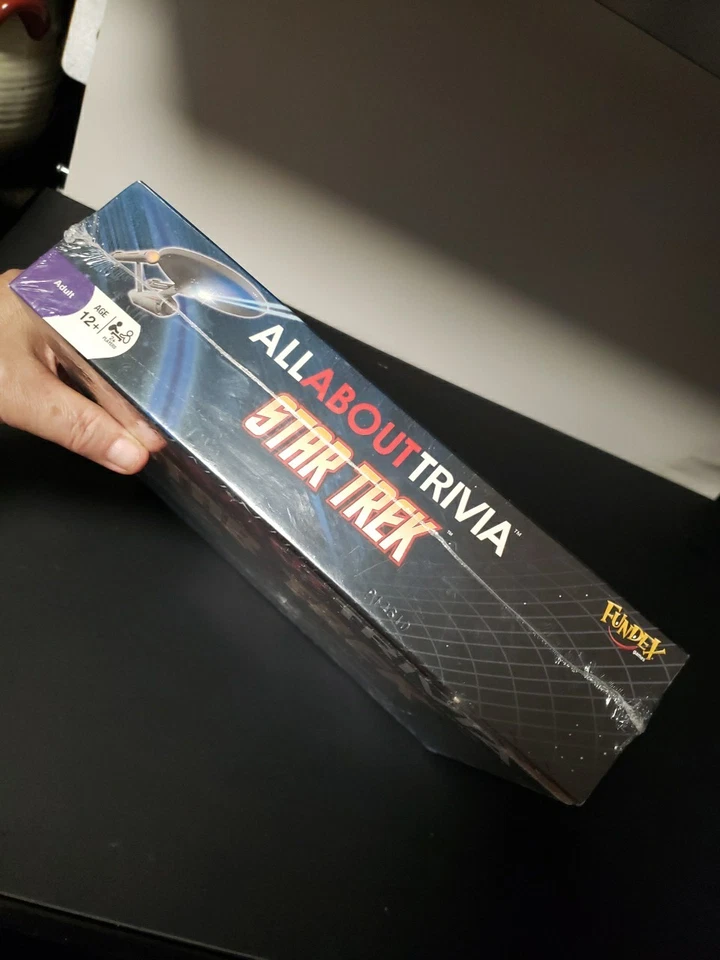 Juego de mesa Star Trek All About Trivia Fundex Games sellado de fábrica NUEVO Foto 3 de 3