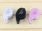 Hot 40X 25mm Glass Lens Magnifying Magnifier Jewelers Eye Loupe LED Portable F2