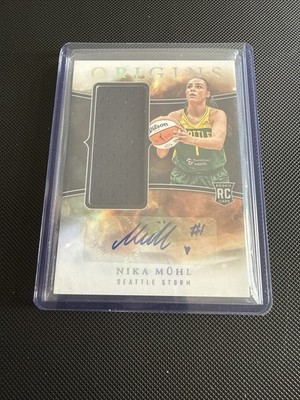 2024 Panini Origins WNBA Nika Muhl Rookie Jersey Auto RC #JA-NKM Storm