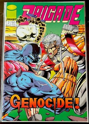 Brigade #2 NM 9.4 IMAGE COMICS 1992 ROB LIEFELD