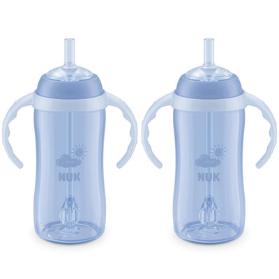 Nuk Learner Straw Cup 10Oz - Toddler Cup Soft Straw For Easy Drinking Suitable