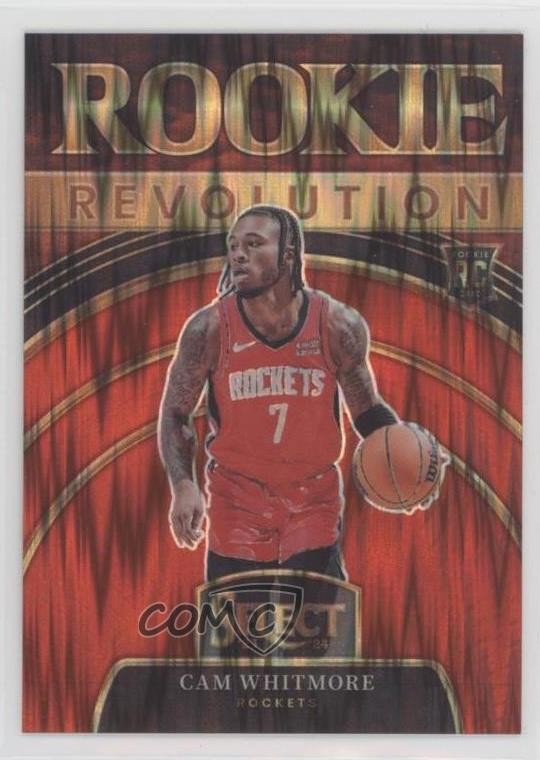 2023 Panini Select Rookie Revolution Red Flash Prizm 85/99 Cam Whitmore RC 0s55