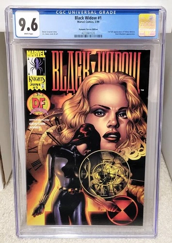 Black Widow #1 (1999) CGC 9.6 - DF Dynamic Forces Variant 1st Yelena Belova