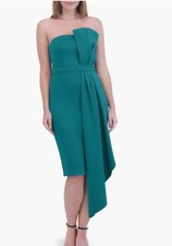 Eliza J Womens Green Dress Size 10
