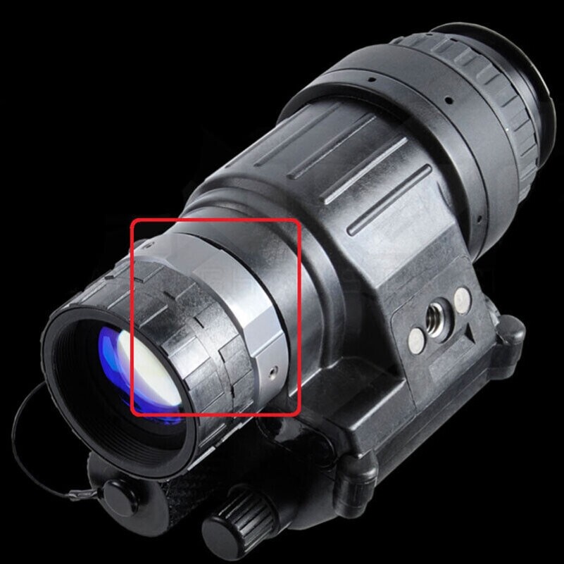 Night Vision Objective Lens Outer D-COLLAR Fixed Ring for PVS14