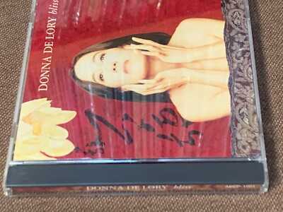 DONNA De LORY Bliss JAPAN CD AECP-1001 w/ PS + JPN BOOKLET Madonna