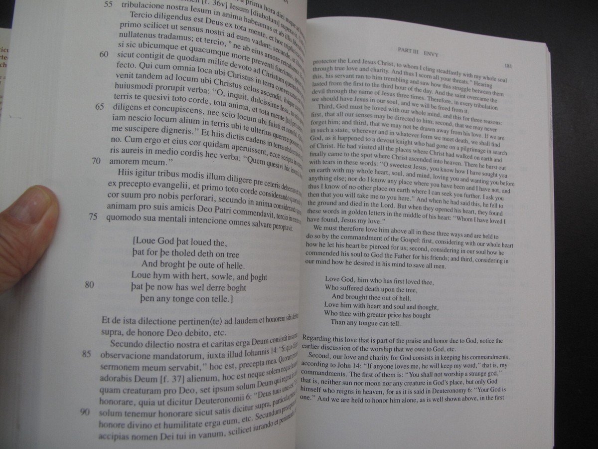 Fasciculus Morum 14th C Preacher Handbook Wenzel 1989 Medieval