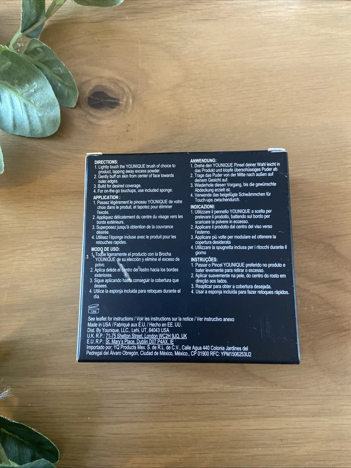 NUEVO Younique Complexion + Base en Polvo Prensado CHARMEUSE Foto 3 de 3