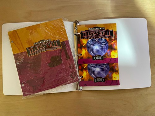 Seventies Disco Ball CD Set Rhino Records Party Pack Music & Recipes - Picture 2 of 3