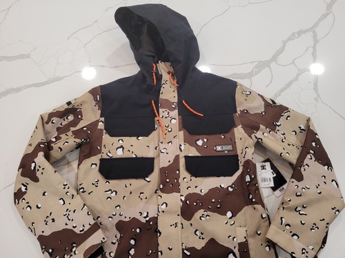 NUEVO CON ETIQUETAS DC Zapatos Para Hombre Haven 15K Impermeable Snowboard Chaqueta Negro Marrón M - Imagen 15 de 21