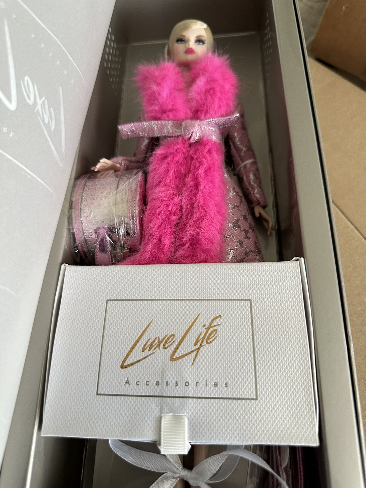 Poppy Parker Snow Stopper Ash Blonde in  Pink Doll Integrity Toys New