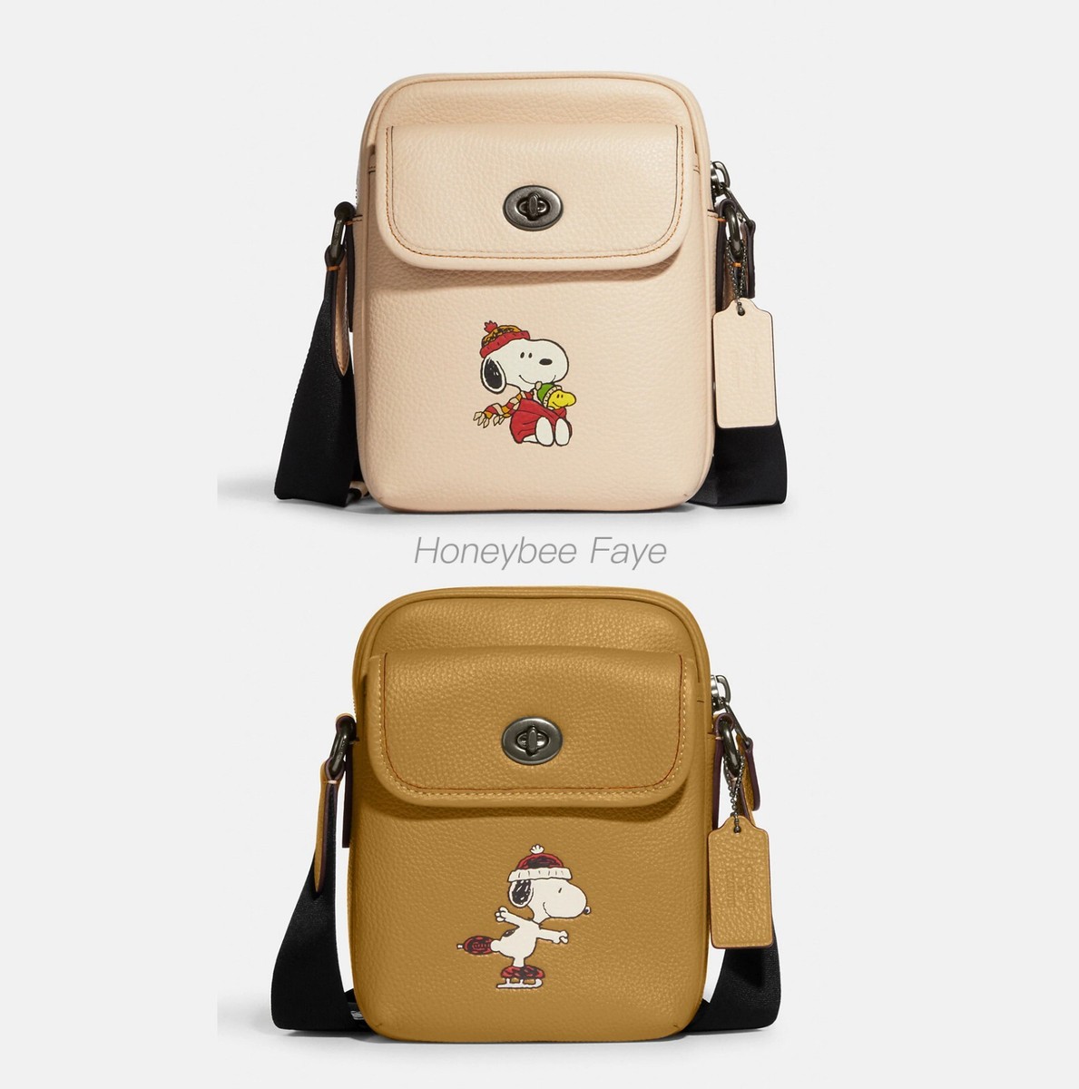 NWT Coach X Peanuts MEN'S Heritage Crossbody With Snoopy NWT Coach X Peanuts MEN'S Heritage Crossbody With Snoopy