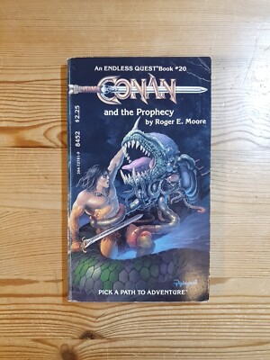 Endless Quest 20 Conan and the Prophecy Roger E Moore 1st Printing