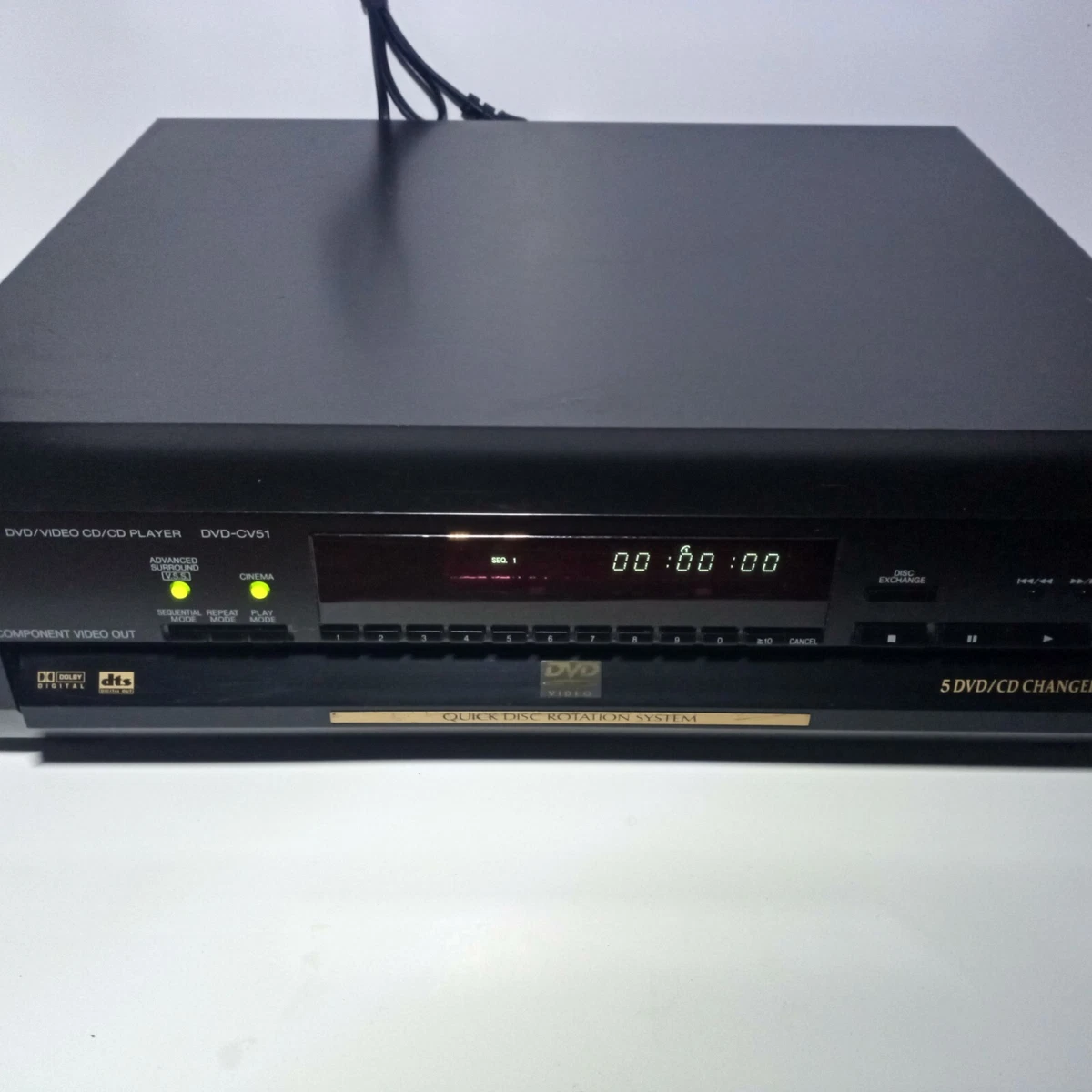 panasonic 5 disc dvd products for sale | eBay