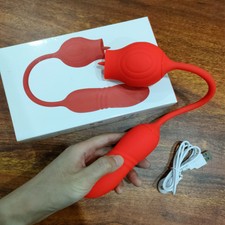 NEW-Clit-G-spot-Vibrator-Oral-Sucking-Thrusting-Dildo-Bullet-Toys for Women-Sex