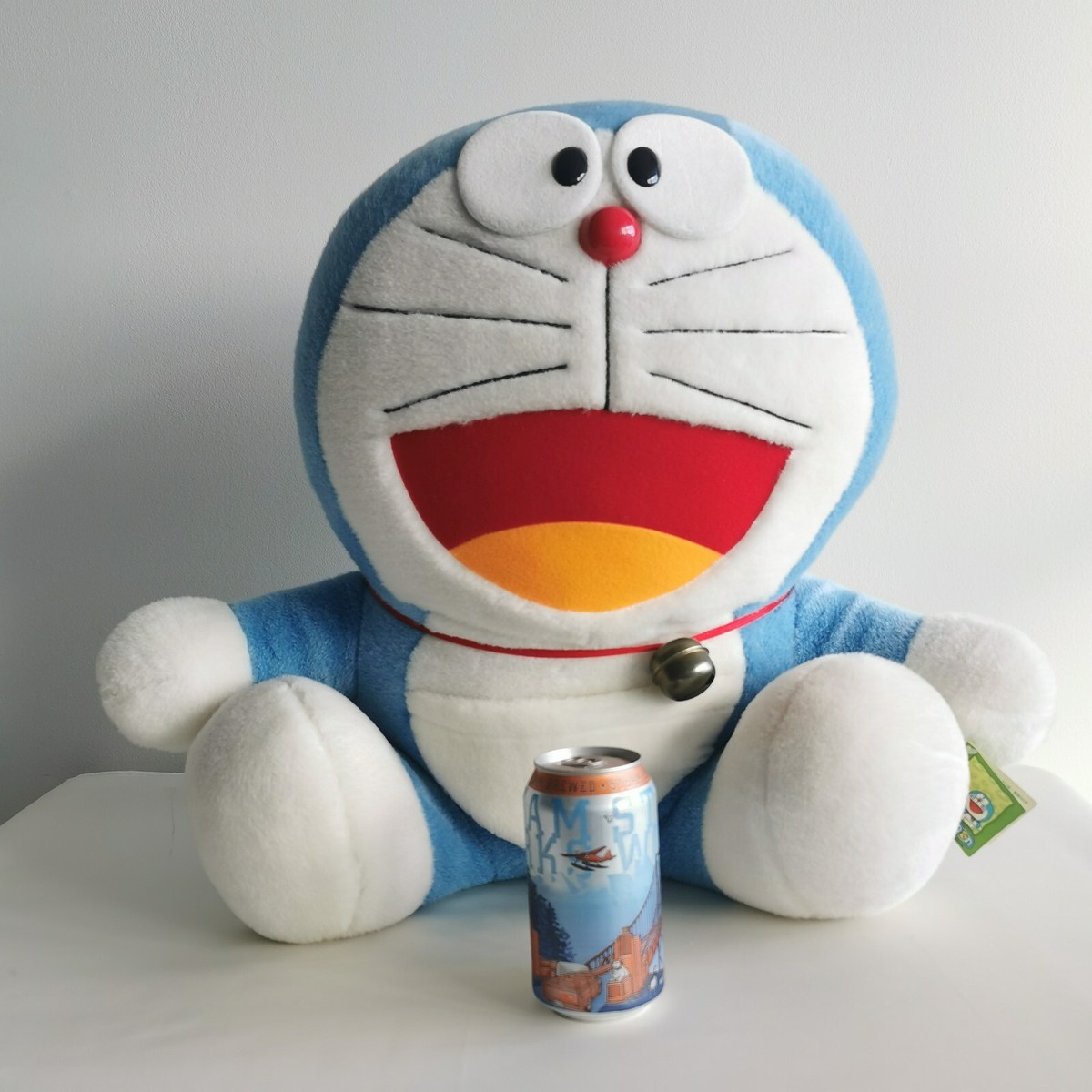 Vintage Doraemon Fujiko-Pro 1970 Plush 20” Stuffed Toy Anime