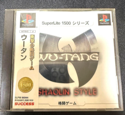 WU-TANG SHAOLIN STYLE SuperLite 1500 series Japan Import Free
