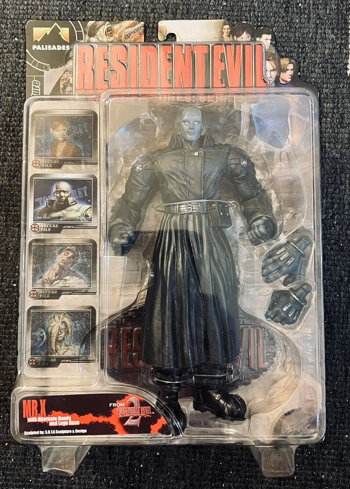 BIG Resident Evil Action Figure Collection (Mr. X, Nemesis