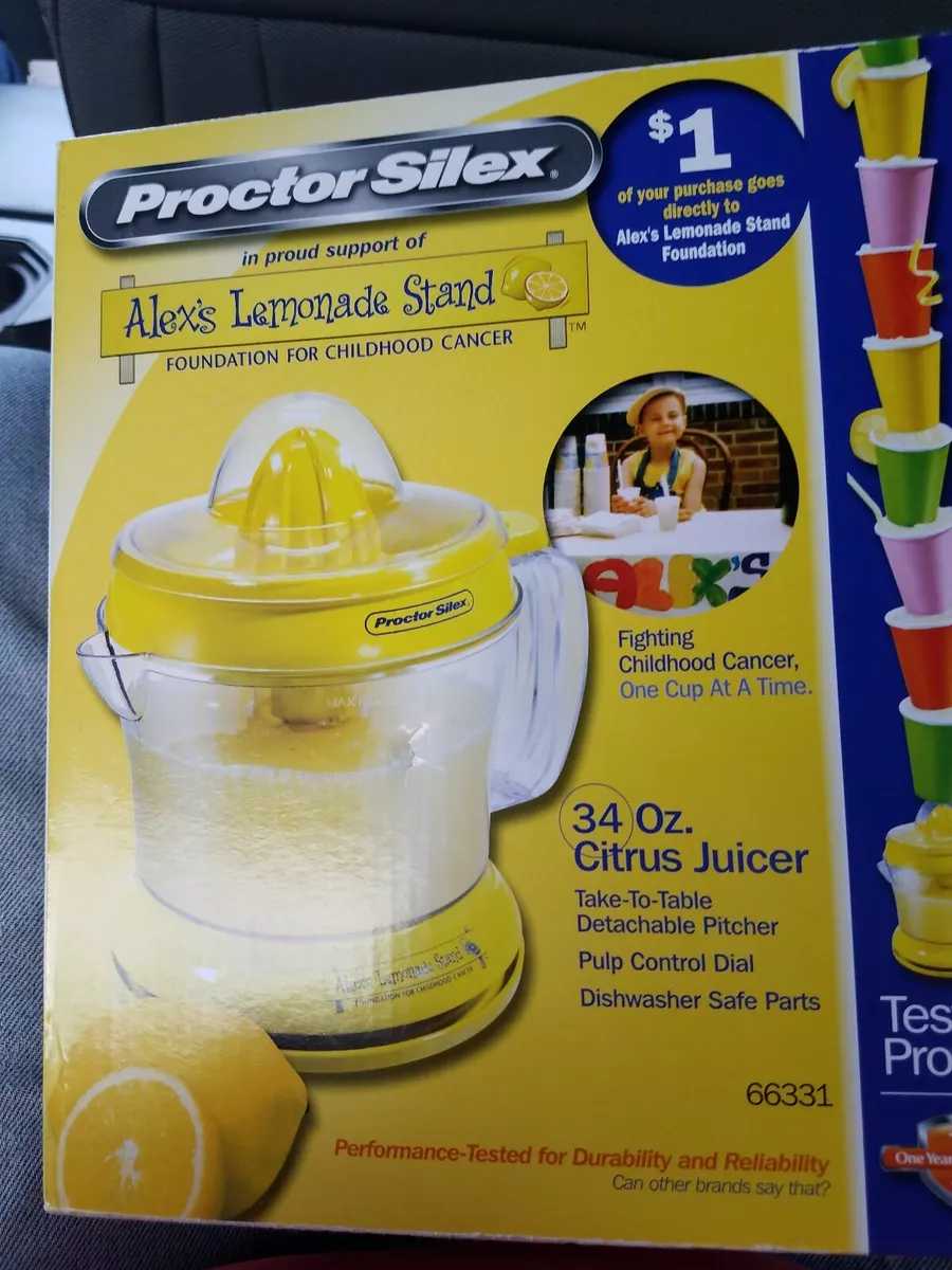 Proctor Silex 66331 electric citrus juice extractor