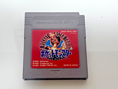 Pokemon Red – Japan Game Boy Cartridge – Tested Working – Authentic Retro Game - Picture 22 of 24