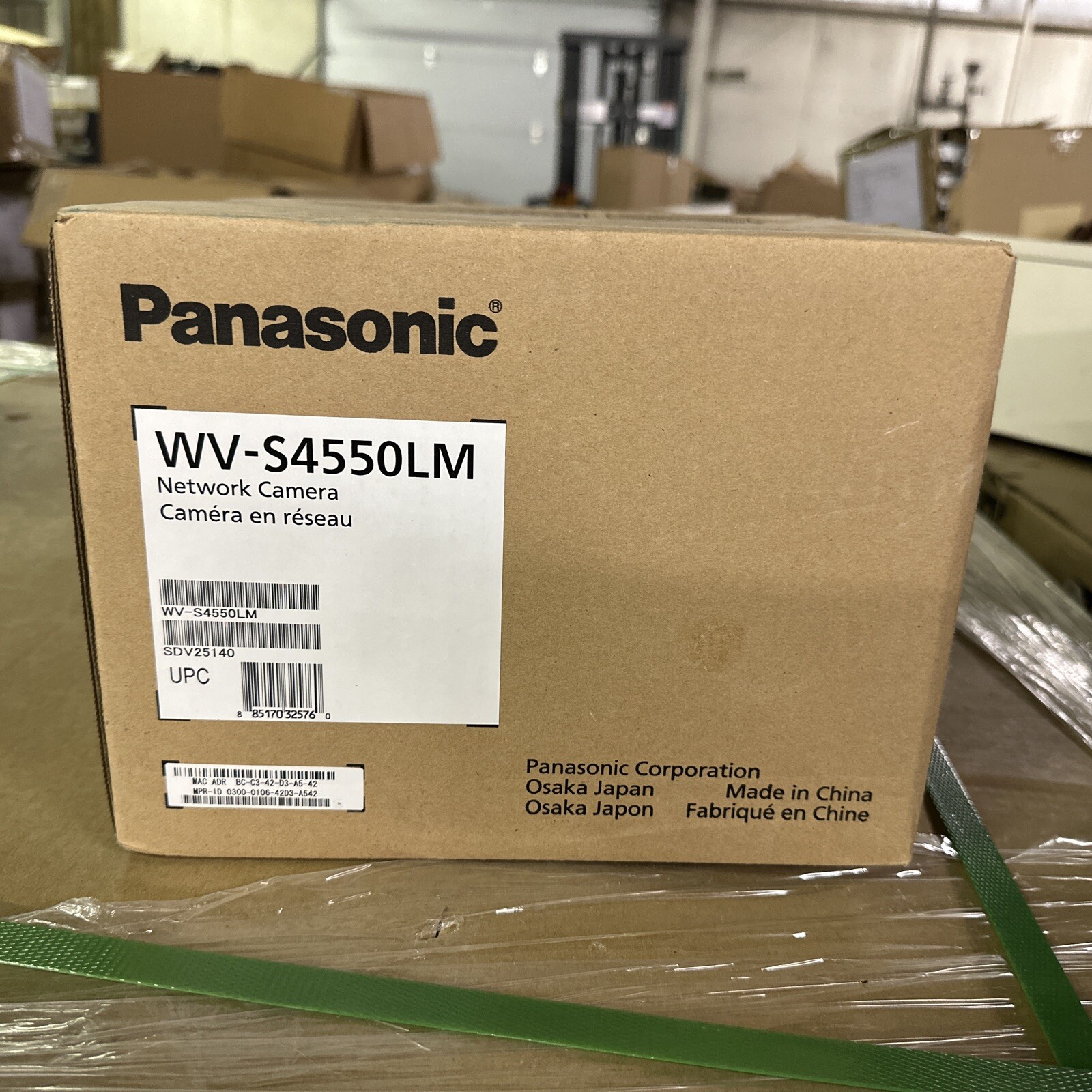 Panasonic iPro Network Dome Camera Security Surveillance Fis
