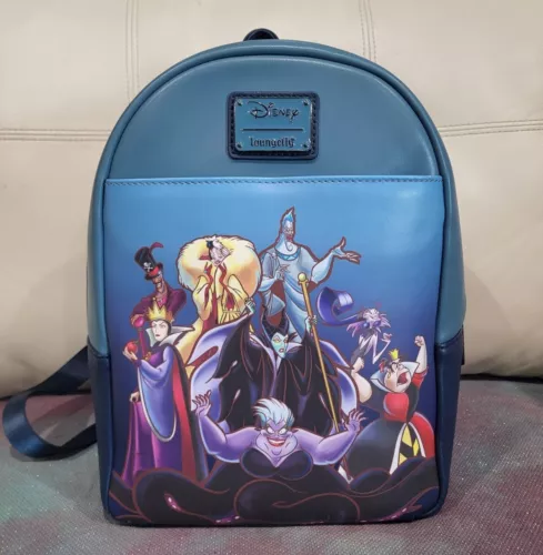 Loungefly Disney Villains Group Mini Backpack - BoxLunch Exclusive