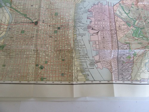 Antique 1900's Rand McNally Philadelphia Map Vest Pocket Book - Picture 15 of 24