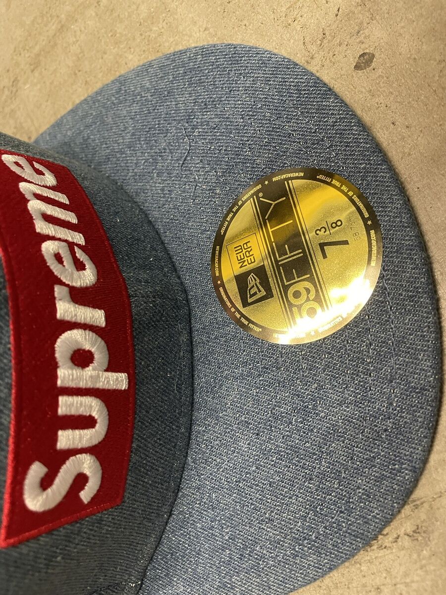 Supreme x New Era Champions Box Logo Hat 'Red